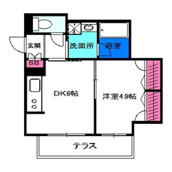 あびこ駅 徒歩7分 1階の物件間取画像